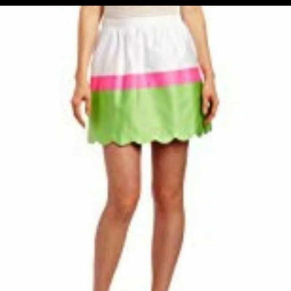 Lilly Pulitzer Dresses & Skirts - Lilly Pulitzer Scallop Hem Skirt